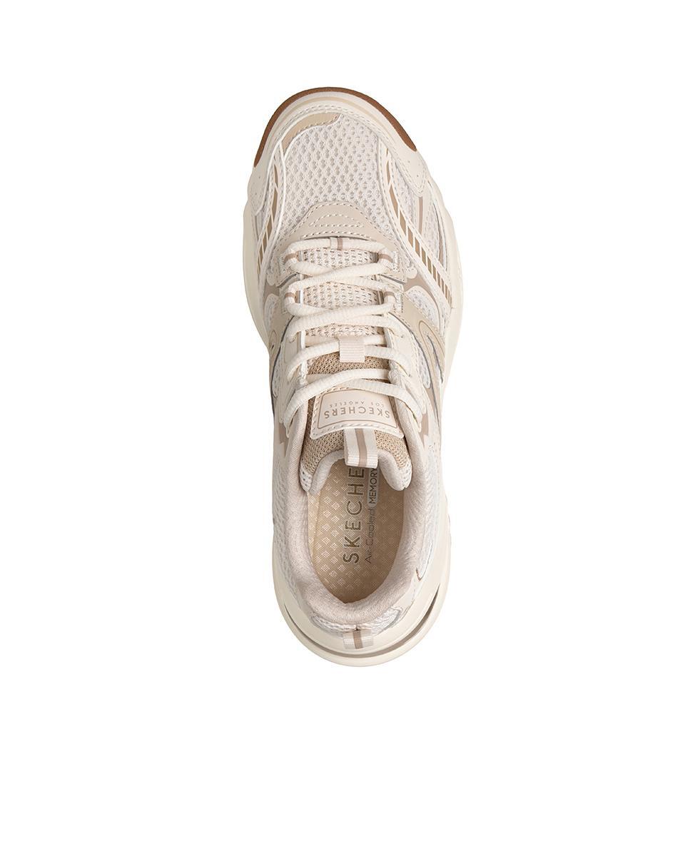 Zapatillas Skechers Mujer Uno Ryze Scale Up Blanco 3/4