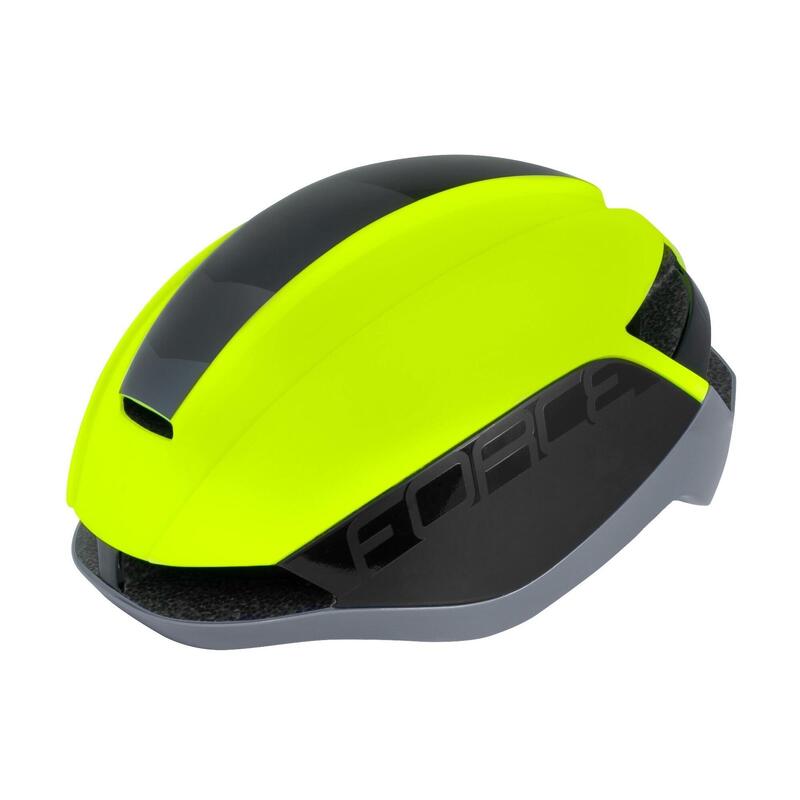 Casca Force Orca, Gri Mat/Galben Fluo, S-M