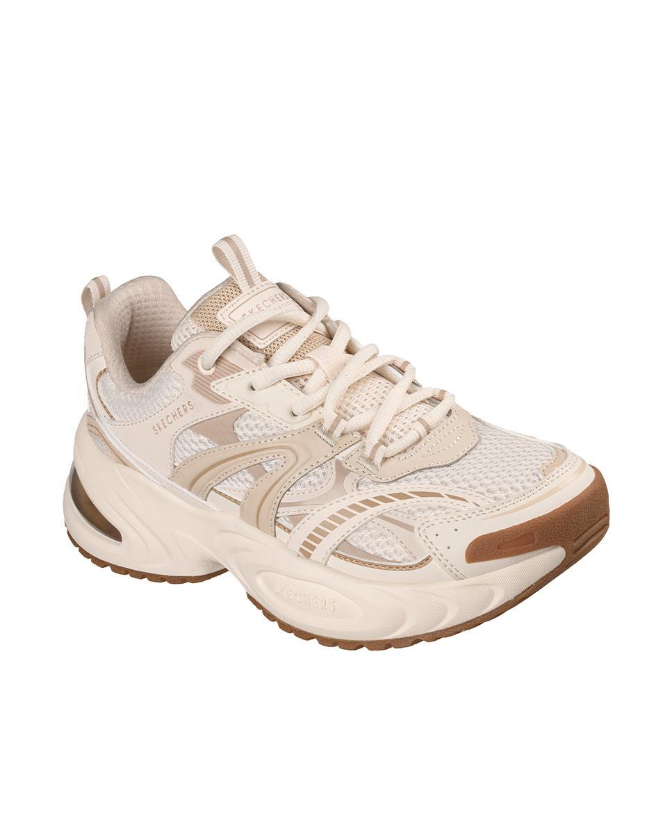 Zapatillas Skechers Mujer Uno Ryze Scale Up Blanco 2/4
