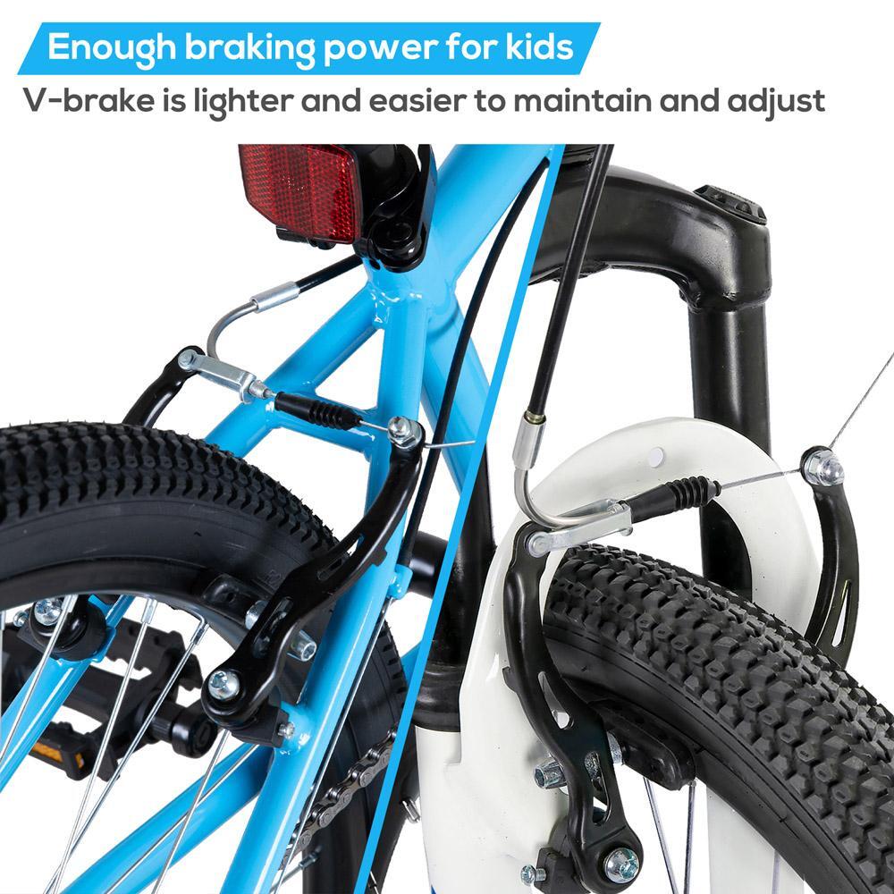 Garçon&fille vélo VTT jeunesse 24 pouces, 7 vitesses, fourche suspendue 4/7