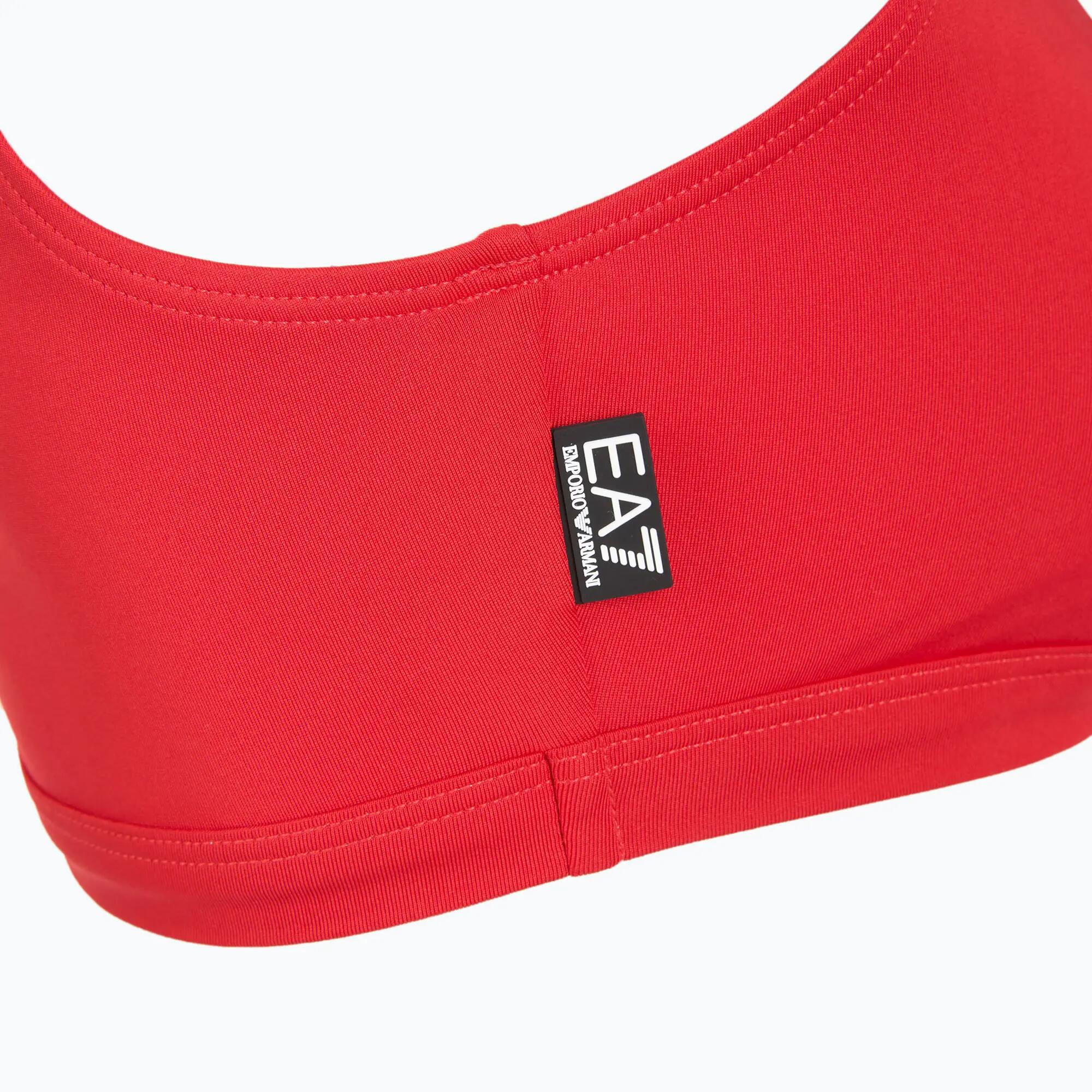 Strój kąpielowy dwuczęściowy damski EA7 Emporio Armani Maxi Logo Bikini Top 5/7
