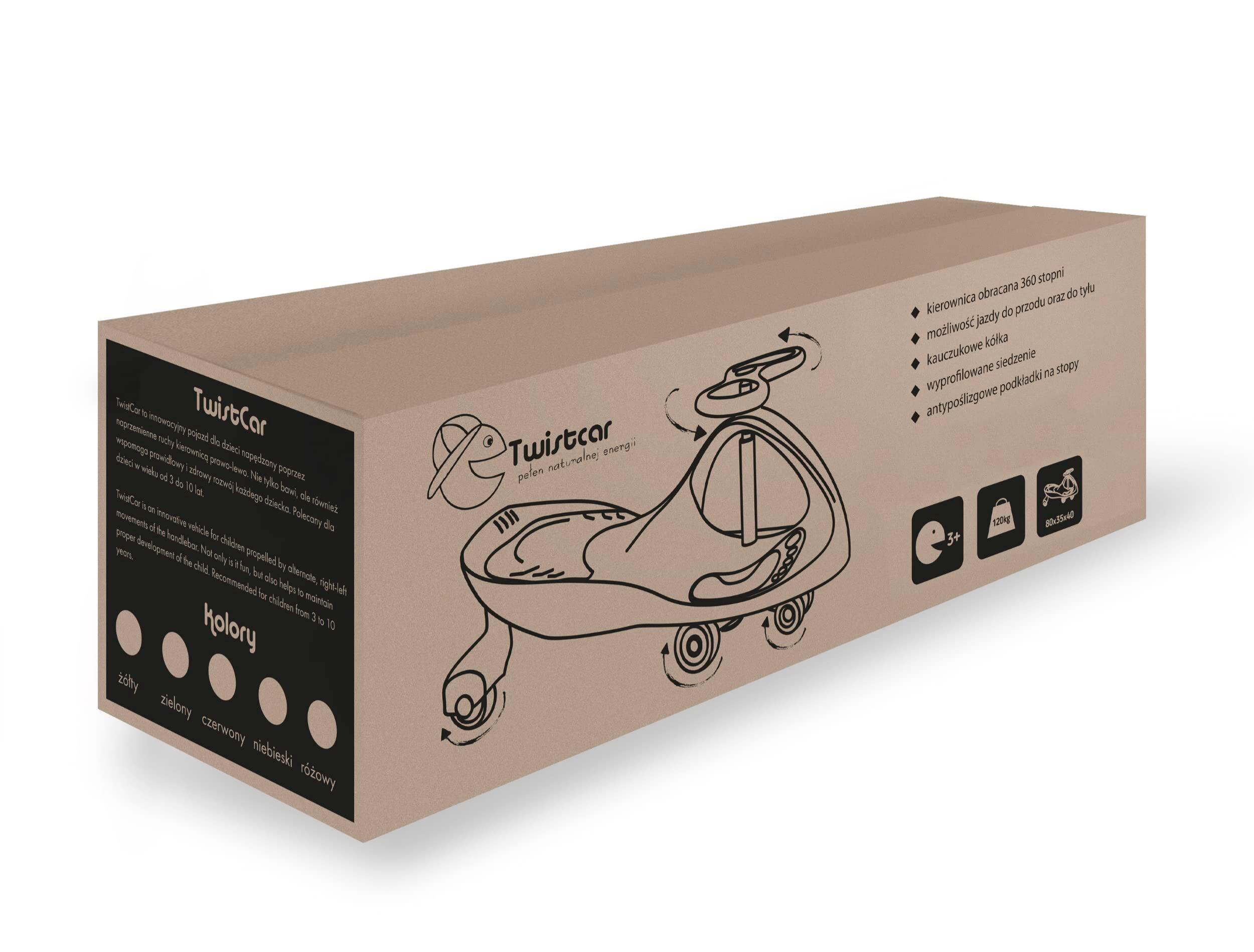 Bicicletta senza pedali - TwistCar - rosa 3/9