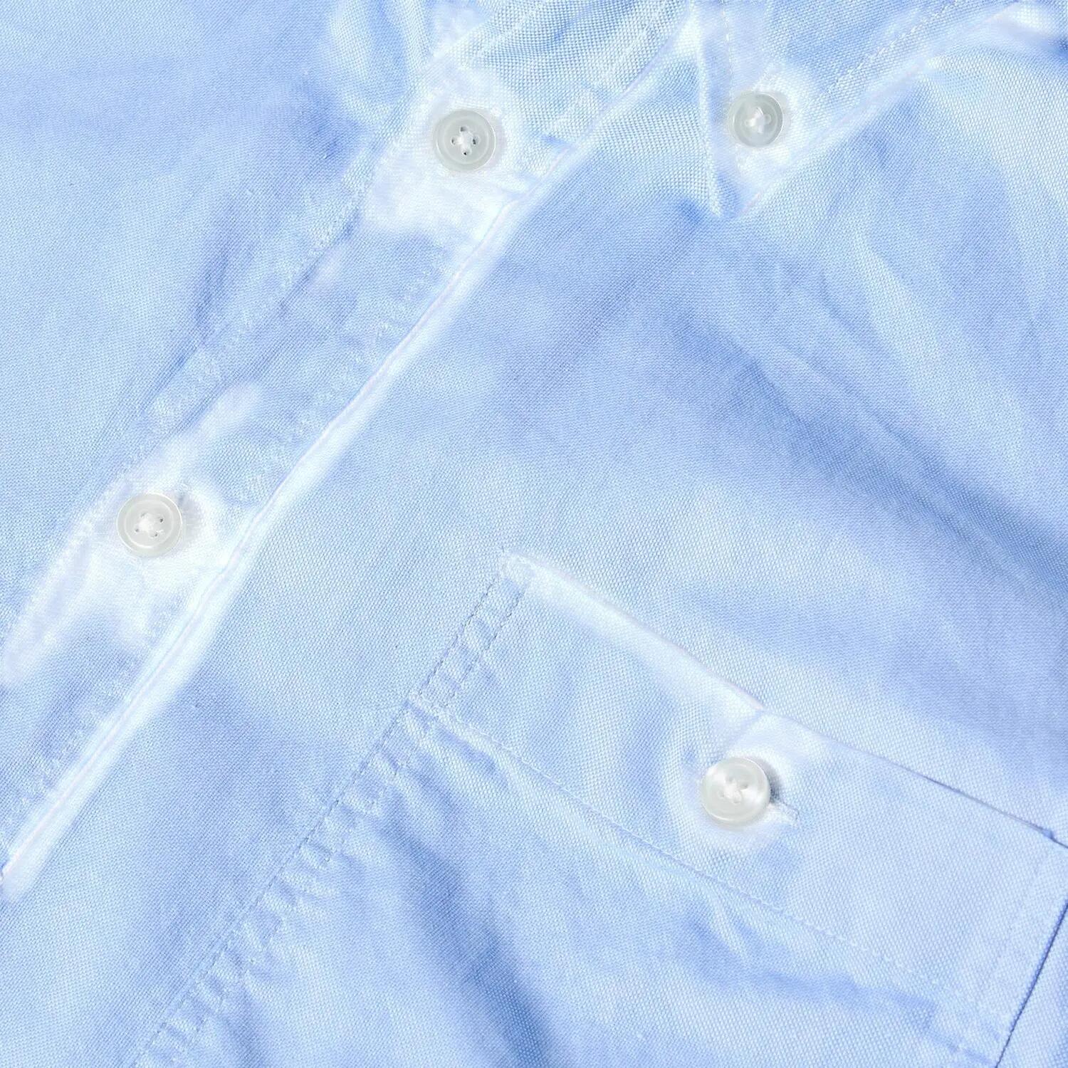 Camicia Button Down Semplice Oxford Uomo Boss Blu Pastello 3/3