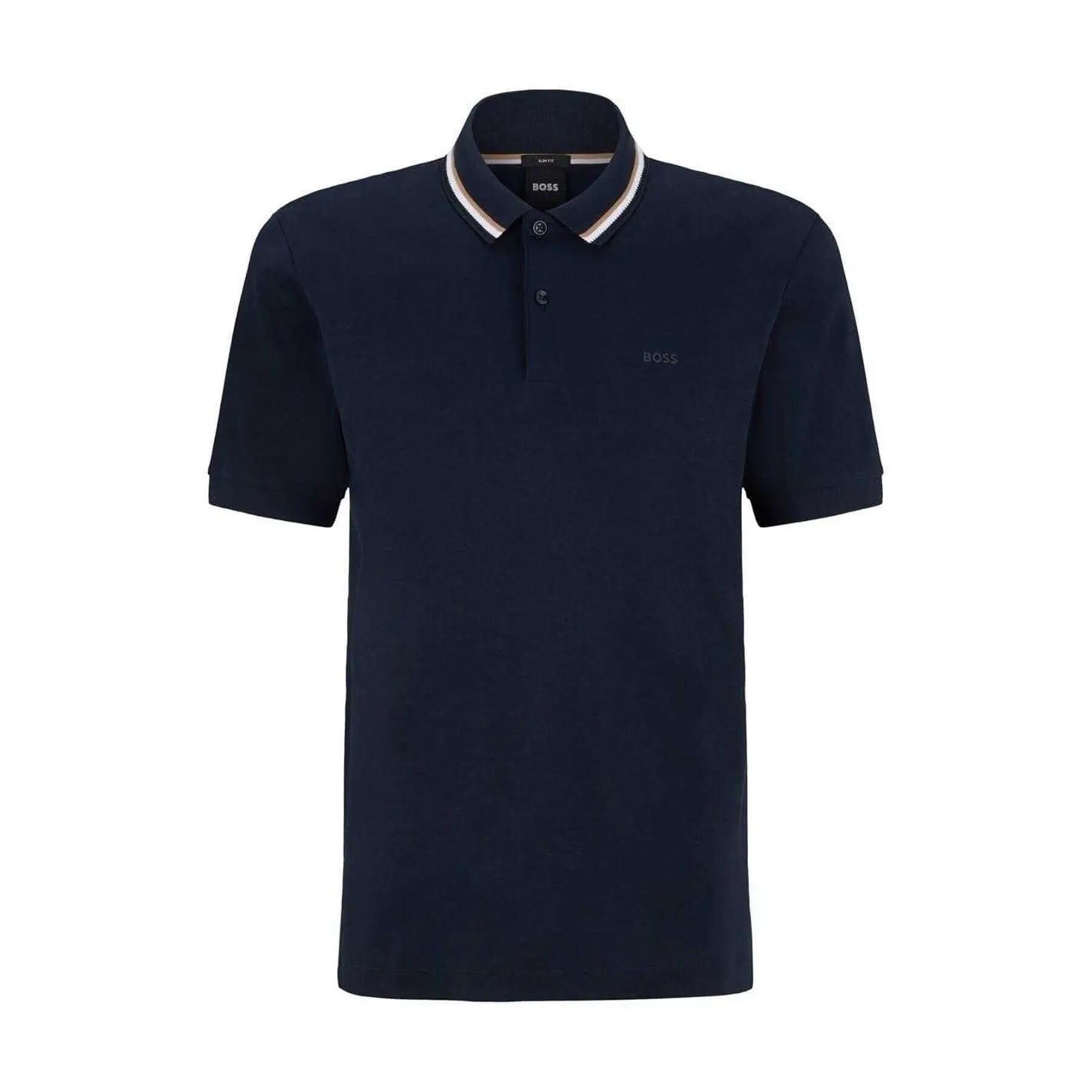 Maglietta Polo Uomo Boss Penrose 38 Blu Navy 2/3