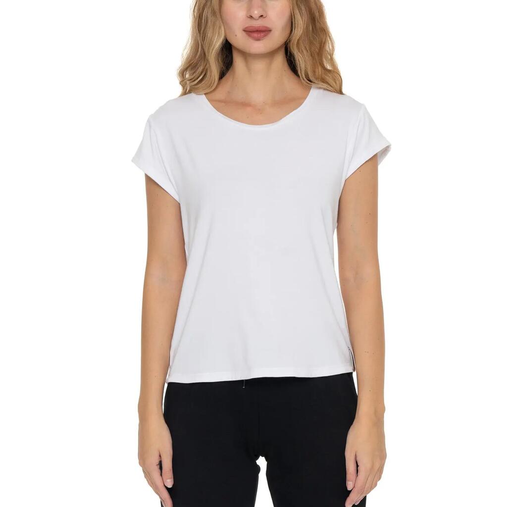 Woman t-shirt short sleeves Active Gold
