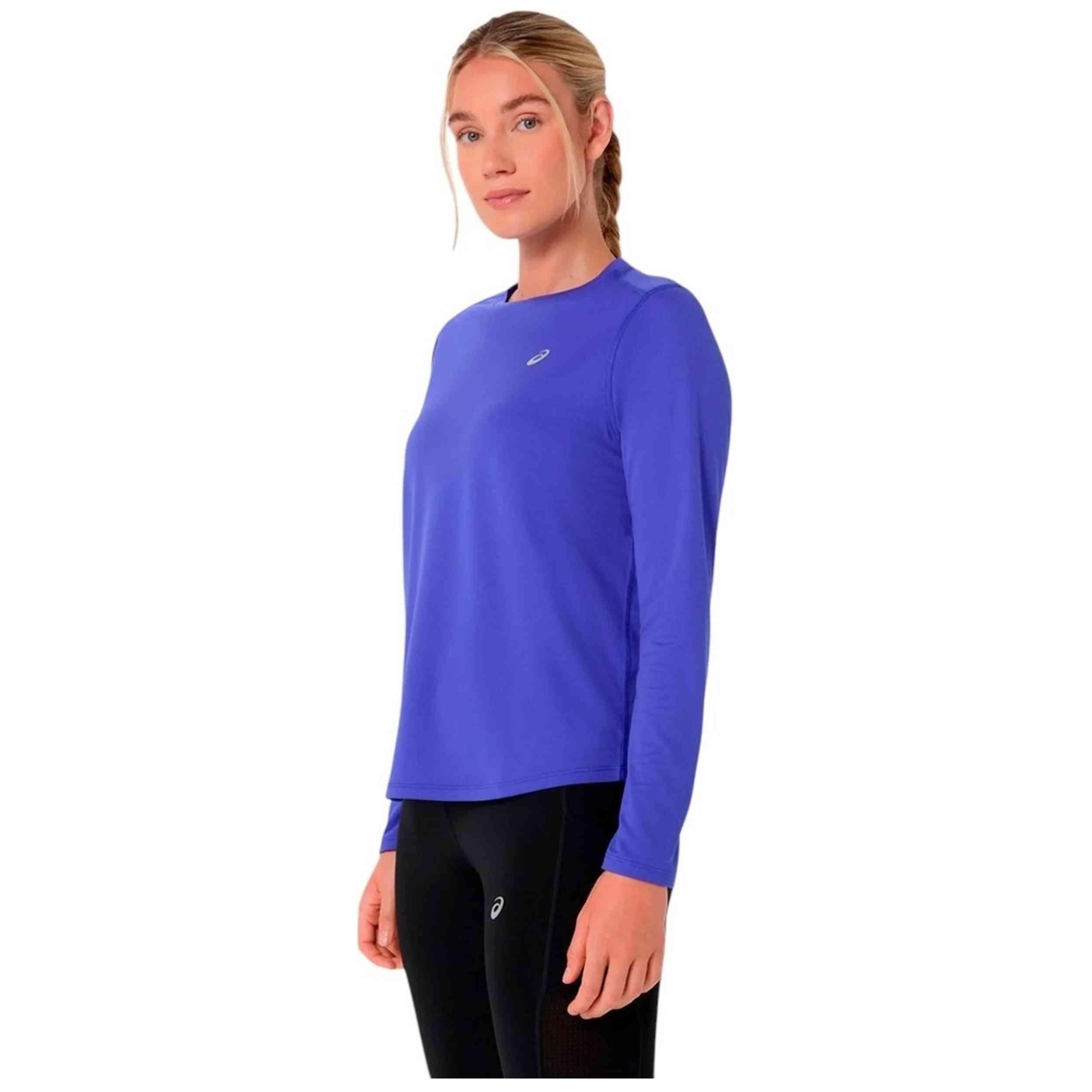 T-shirt à manches longues Asics modèle 2012D181-401 pour femmes 3/4