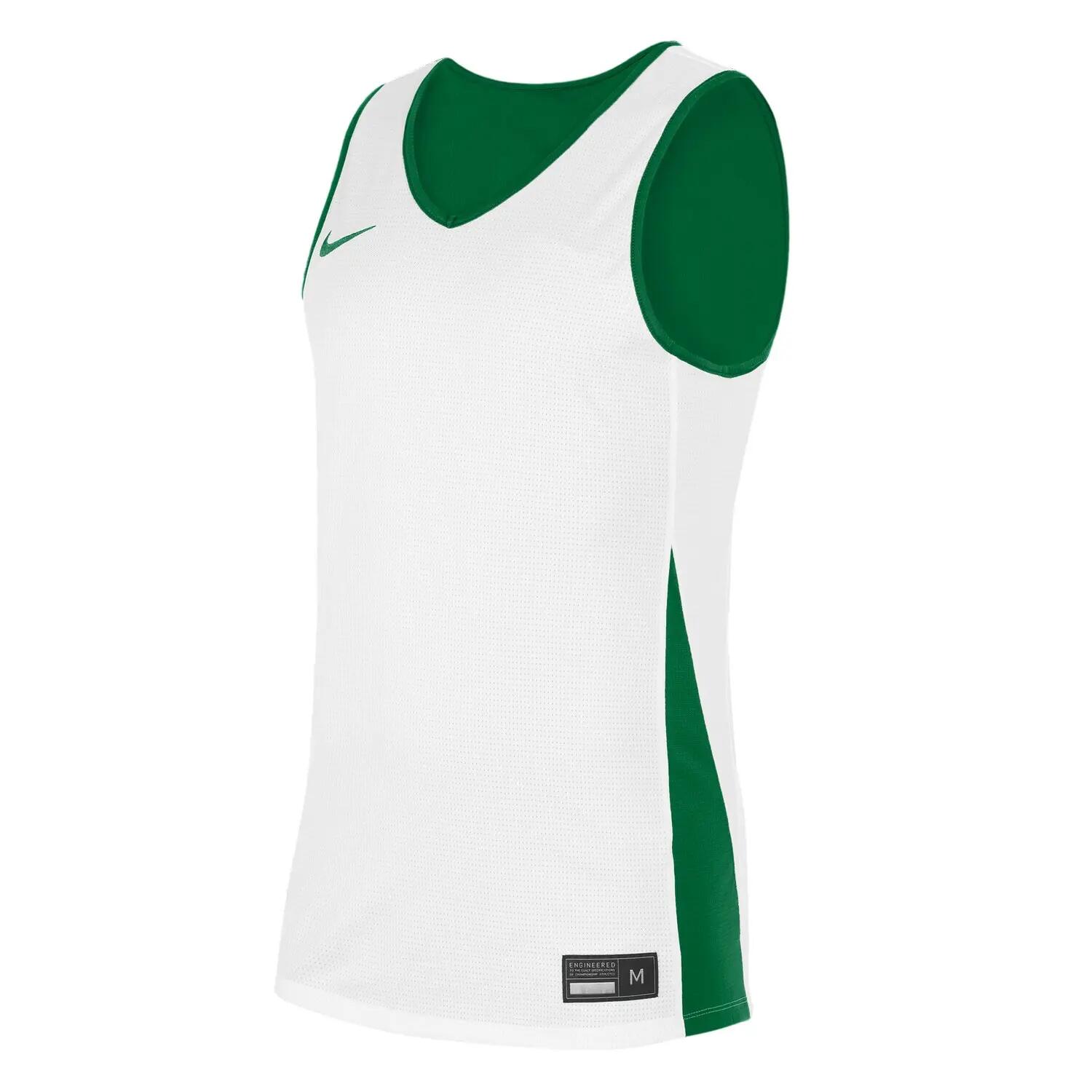 Maillot De Basket Homme (Vert Pin / Blanc) 3/3