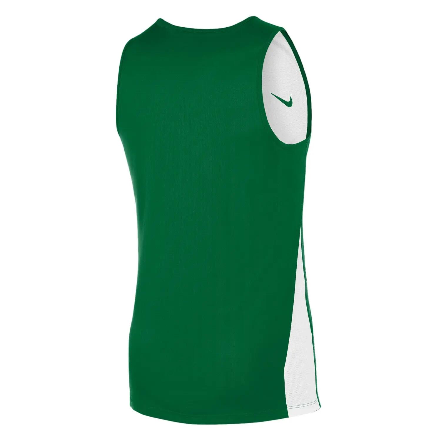 Maillot De Basket Homme (Vert Pin / Blanc) 2/3
