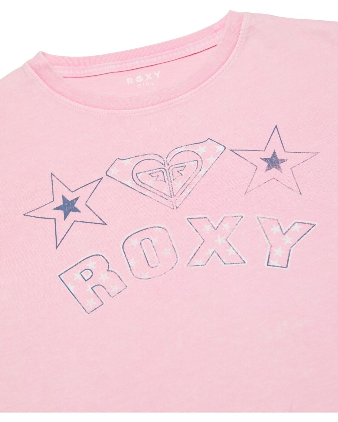 Lockeres Kurzarm-T-Shirt DAISYLOOSE SEASON Rosa Meisjes 4-16 3/4