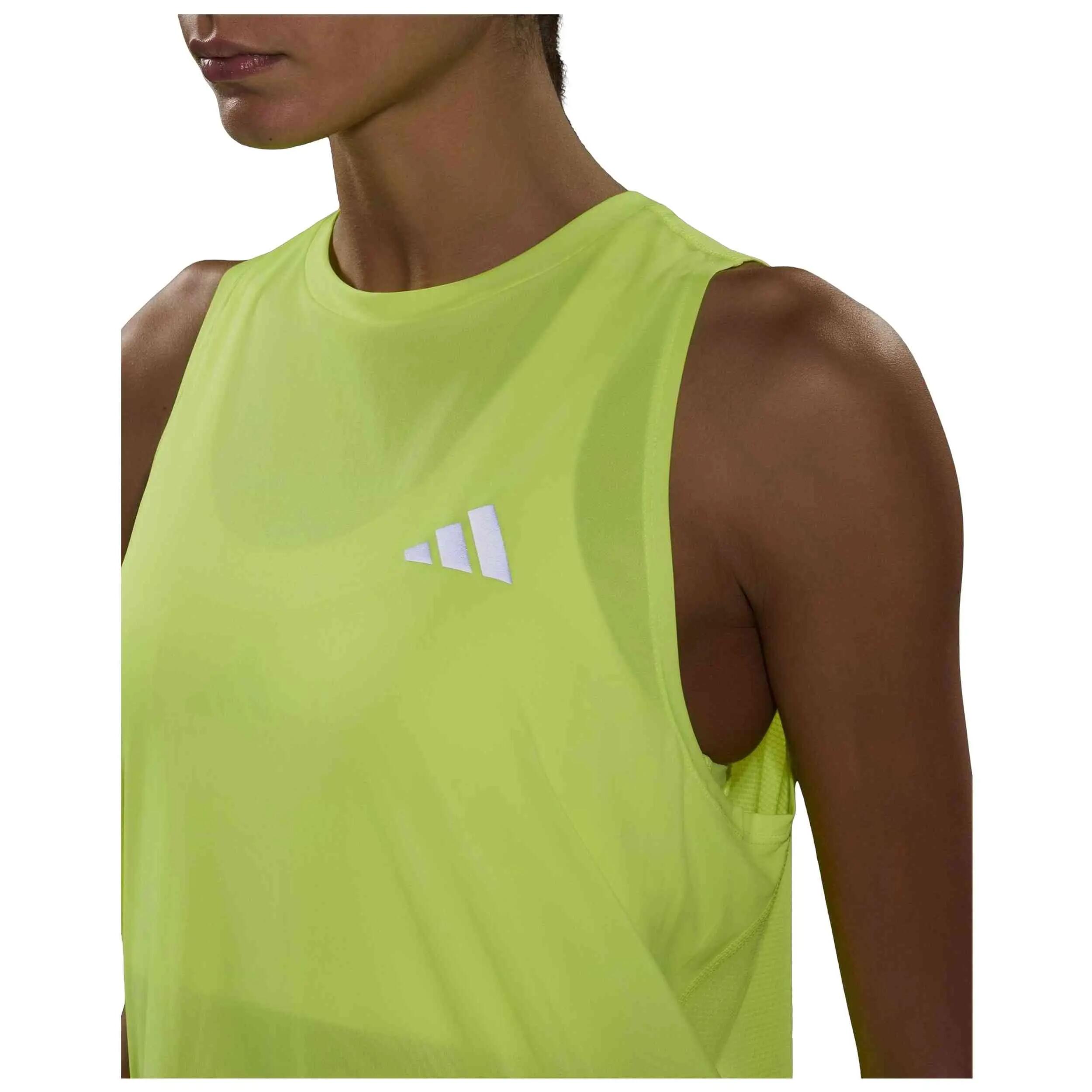 Tanktop Adidas model Camiseta adidas ADI365 Breeze sin mangas verde voor mannen 5/5