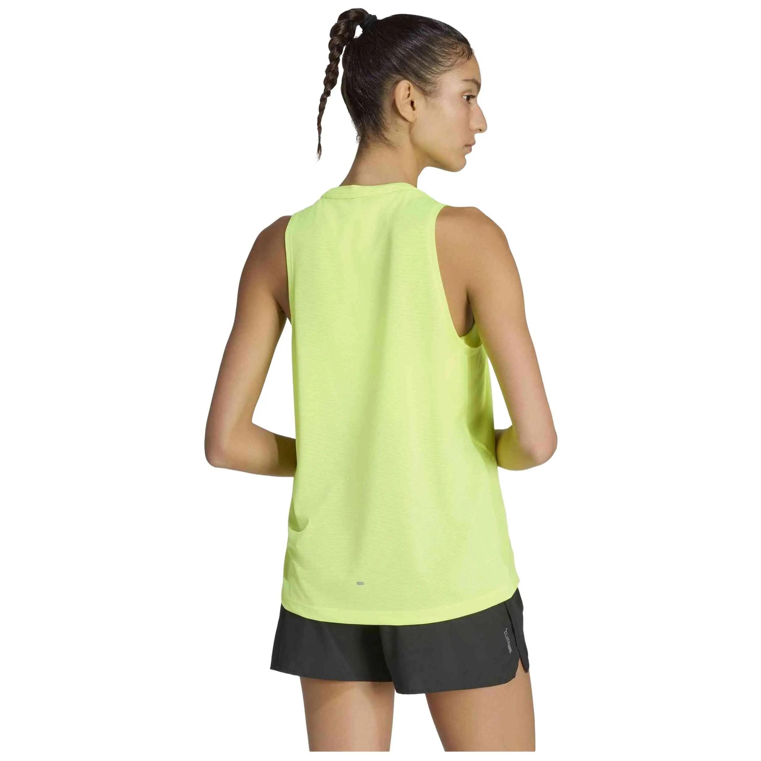 Tanktop Adidas model Camiseta adidas ADI365 Breeze sin mangas verde voor mannen 3/5