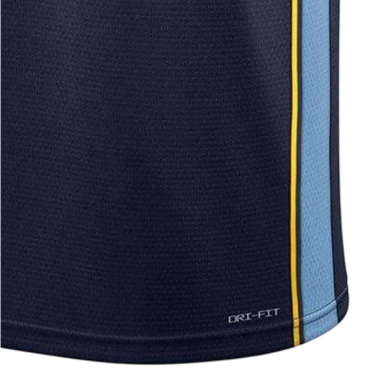 Maillot De Basket JA MORANT Enfant (Bleu Memphis) 3/5