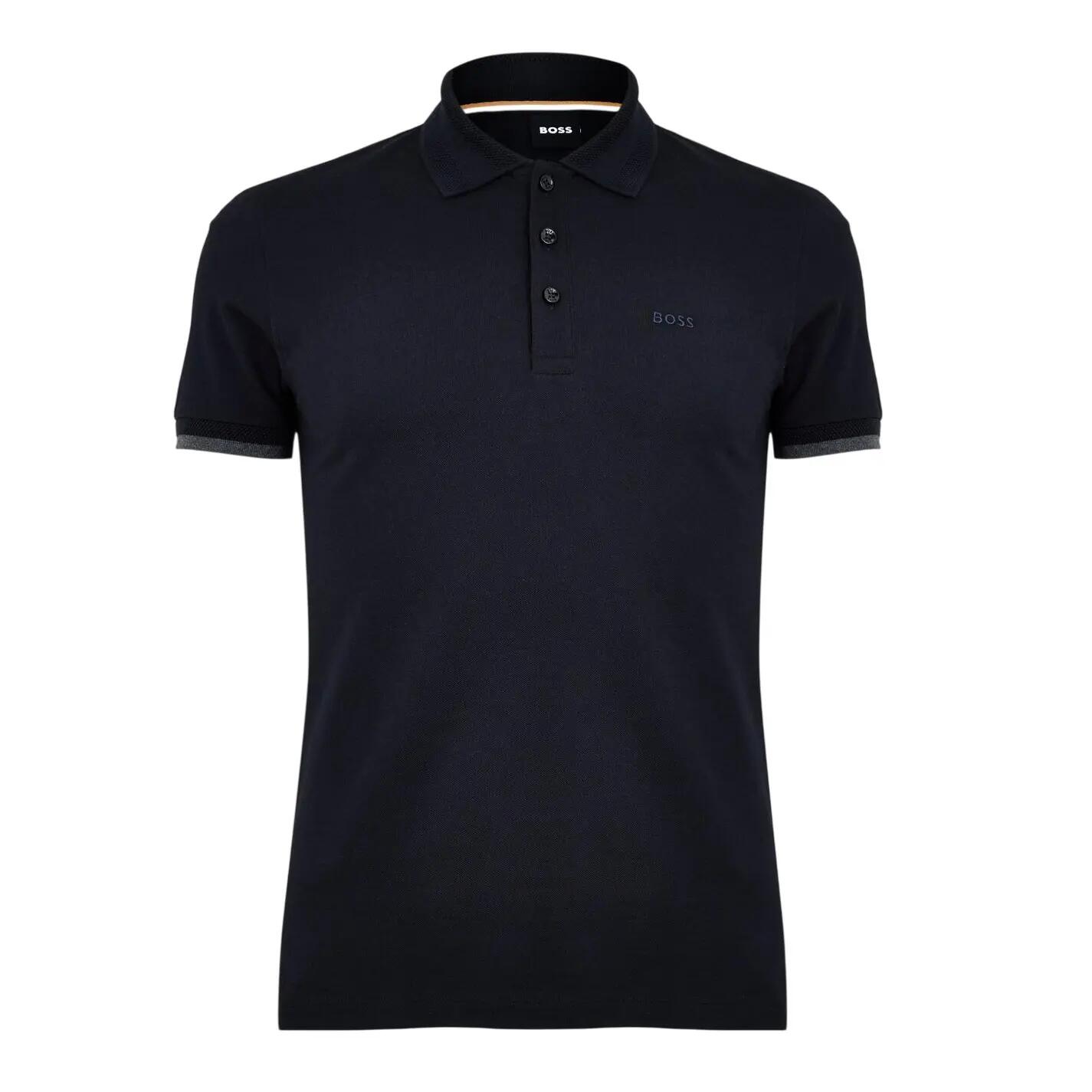 Maglietta Polo Collare Uomo Boss Phillipson Blu 2/3