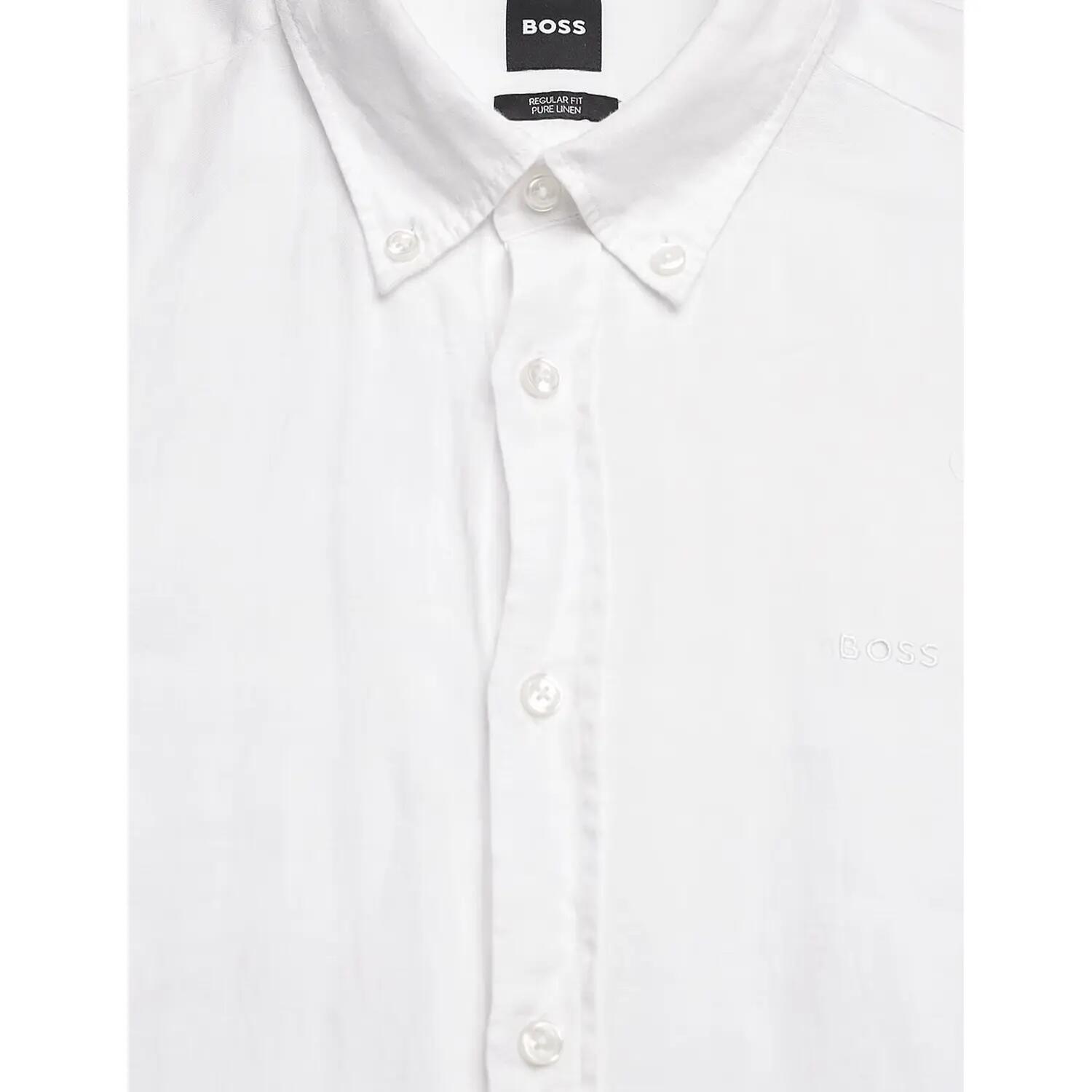Chemise Manches Longues LIAM Homme (Blanc) 3/3