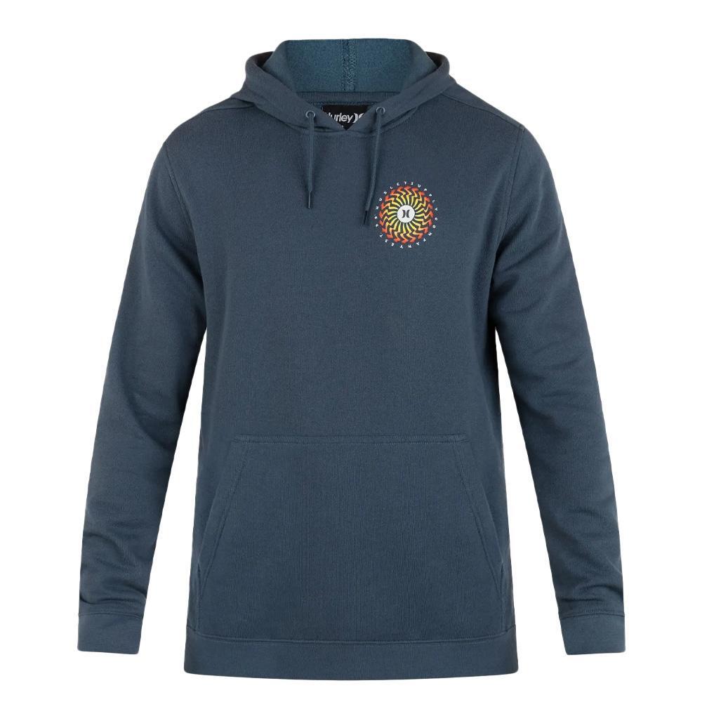 Hurley Saw Sun Herren Sweatshirt Marineblau 1/2