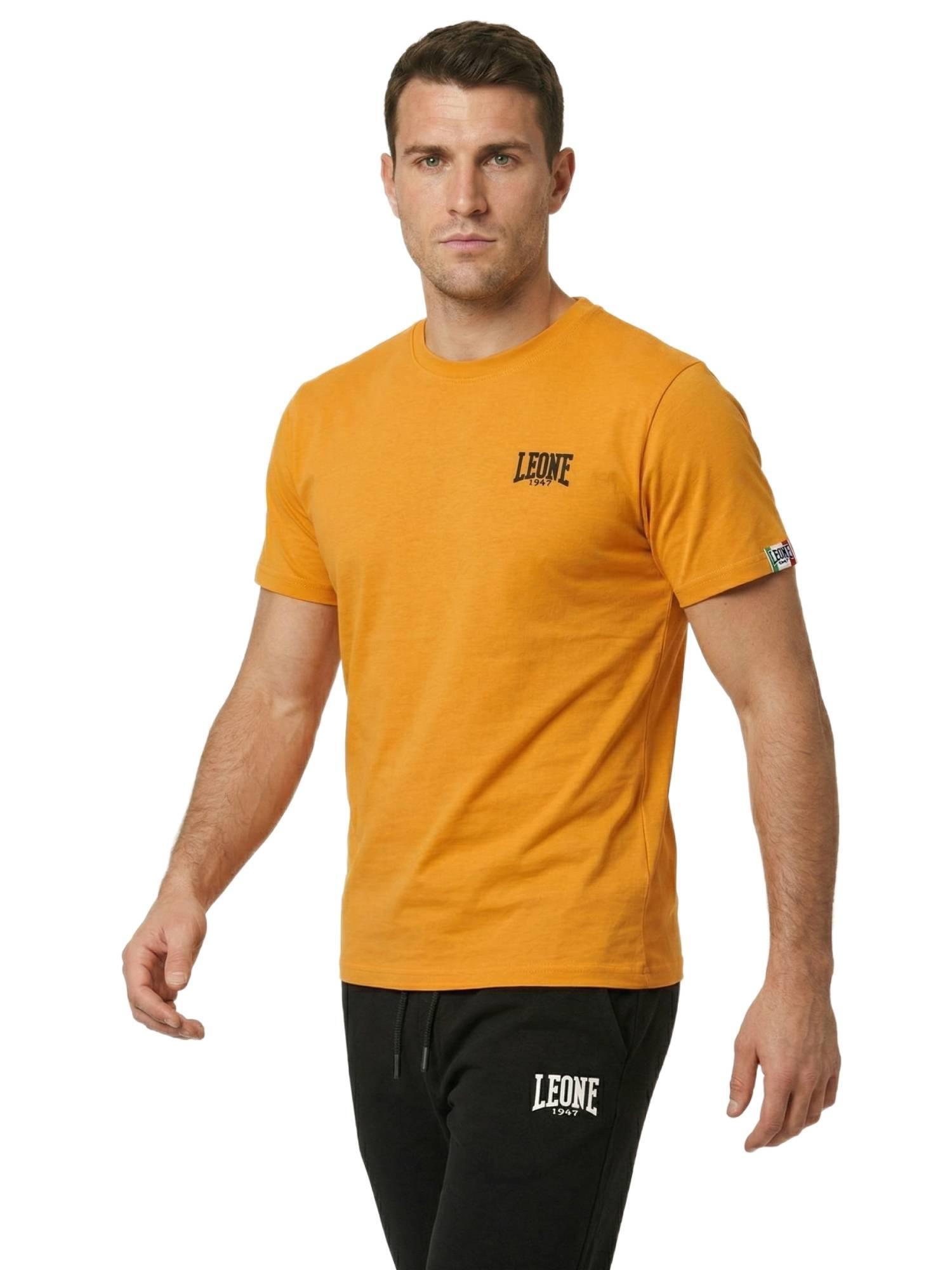 Heren T-shirt met korte mouwen en klein logo 5/5