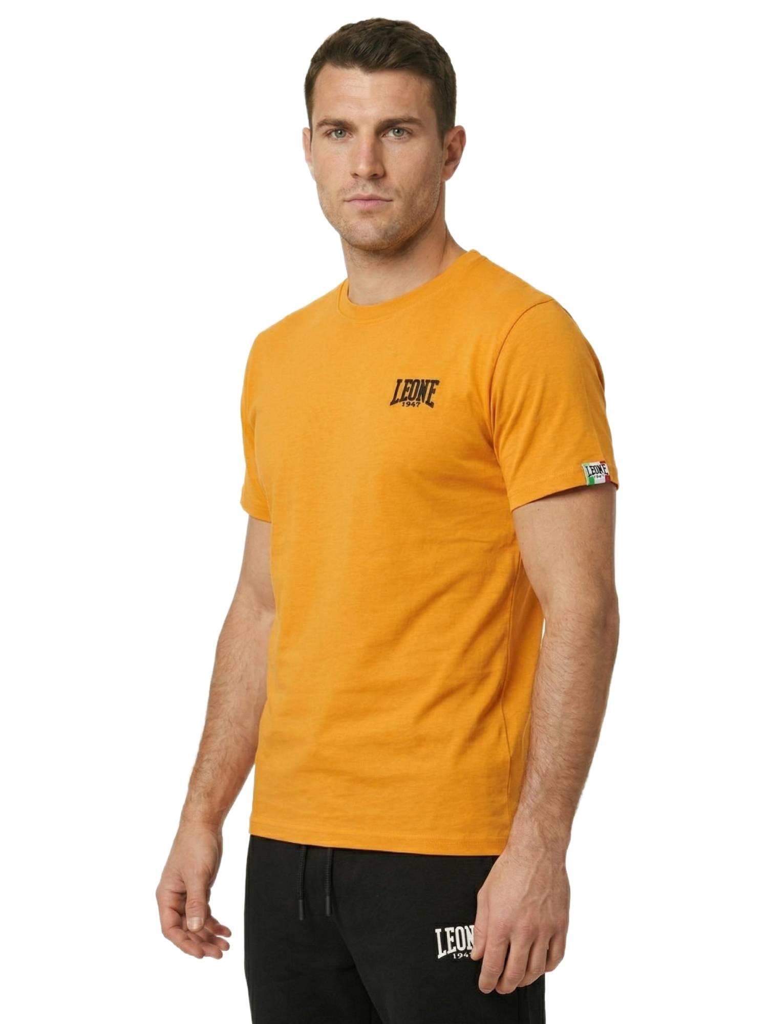 Heren T-shirt met korte mouwen en klein logo 2/5