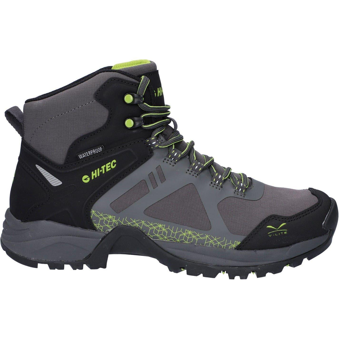 "Tec V Lite Psych" Wanderstiefel für Herren, Wasserfest Damen Grau/Limone 3/3