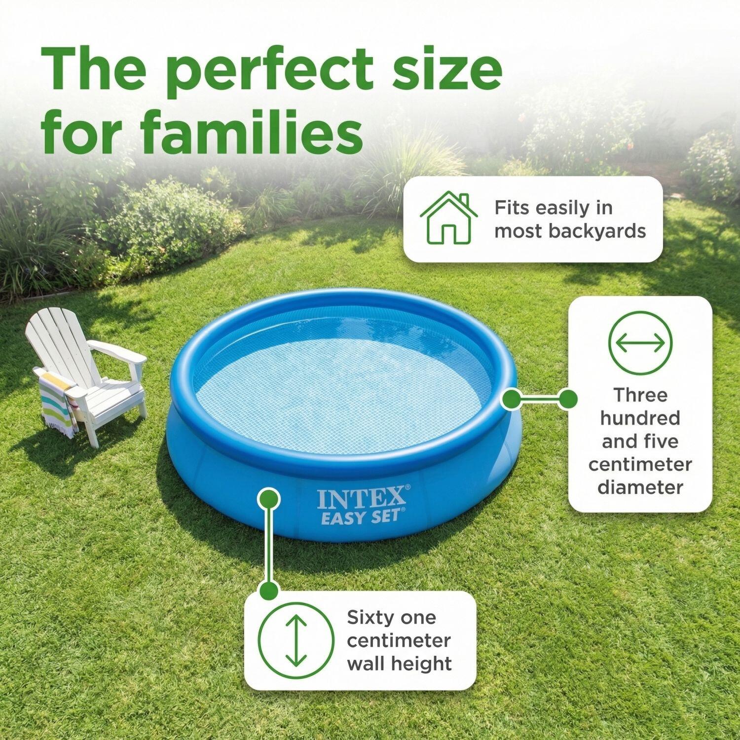 Piscine Easy Set Ronde - 305x61 cm - 3-pièces  S22378 7/7