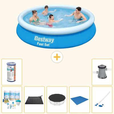 Bestway fast set rond - 366x76 cm - 8-delig s21381