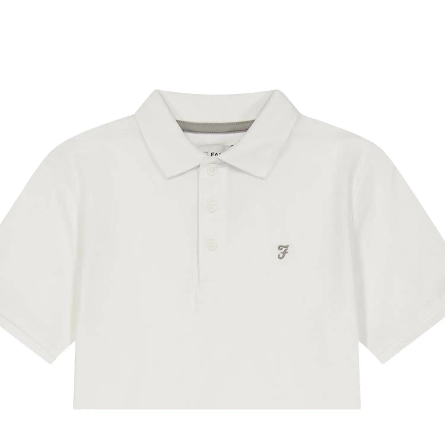 "Bugsworth" Poloshirt für , kurzärmlig Jungen Weiß 3/4