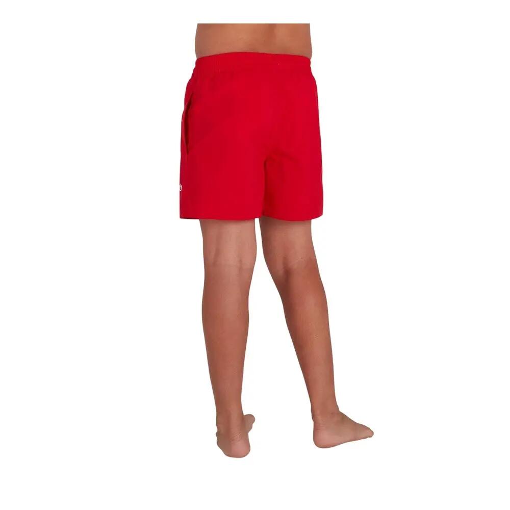 Boys Essential 13 Swim Shorts (Bright Red) 3/3