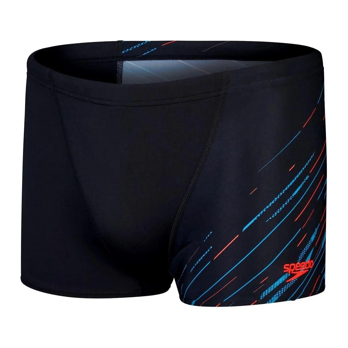 "Hboom" JammerShorts für Herren Schwarz/Blau/Rot 2/4