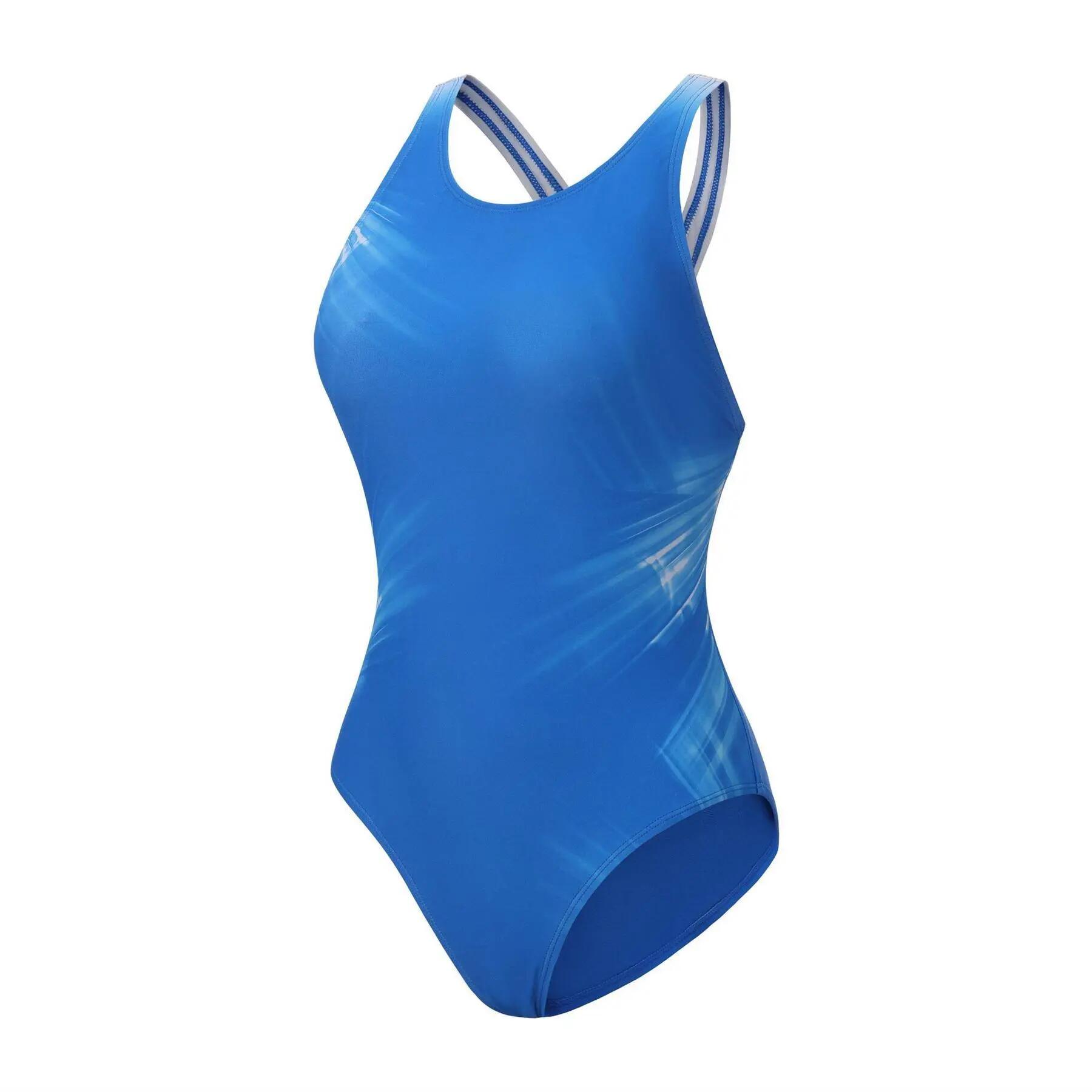 Badeanzug für Damen Blau/Blitz 3/3