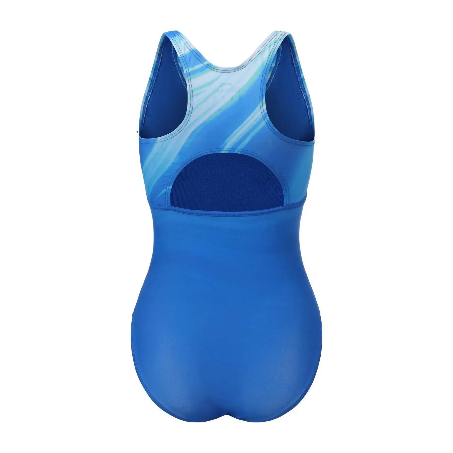 "Xtra Life" Badeanzug für , Racerback Damen Blau 2/3