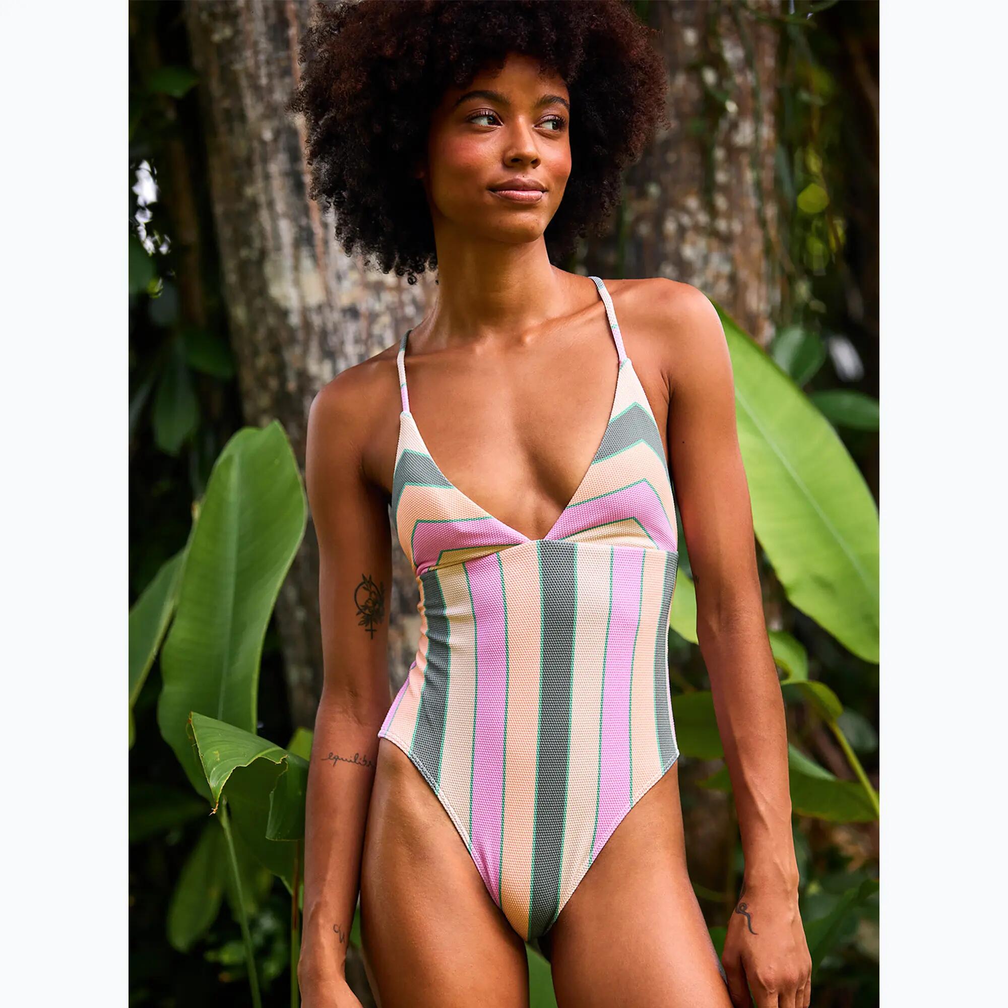 Strój kąpielowy jednoczęściowy damski ROXY Vista Stripe 6/7