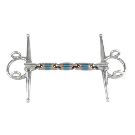 Mors à aiguille pour cheval Trust Sweet Iron Full Cheek Gag Waterford 16