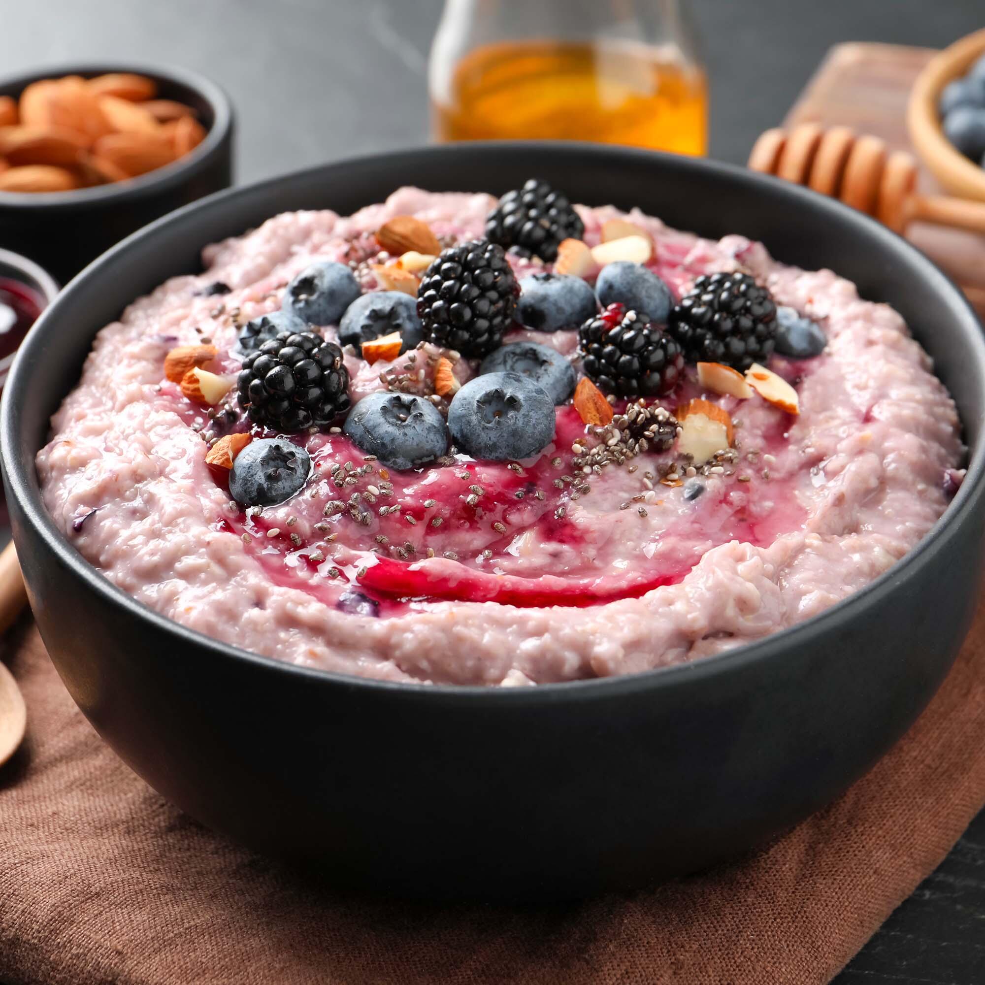 Porridge proteico - senza glutine, tigernut e frutti di bosco 3/3