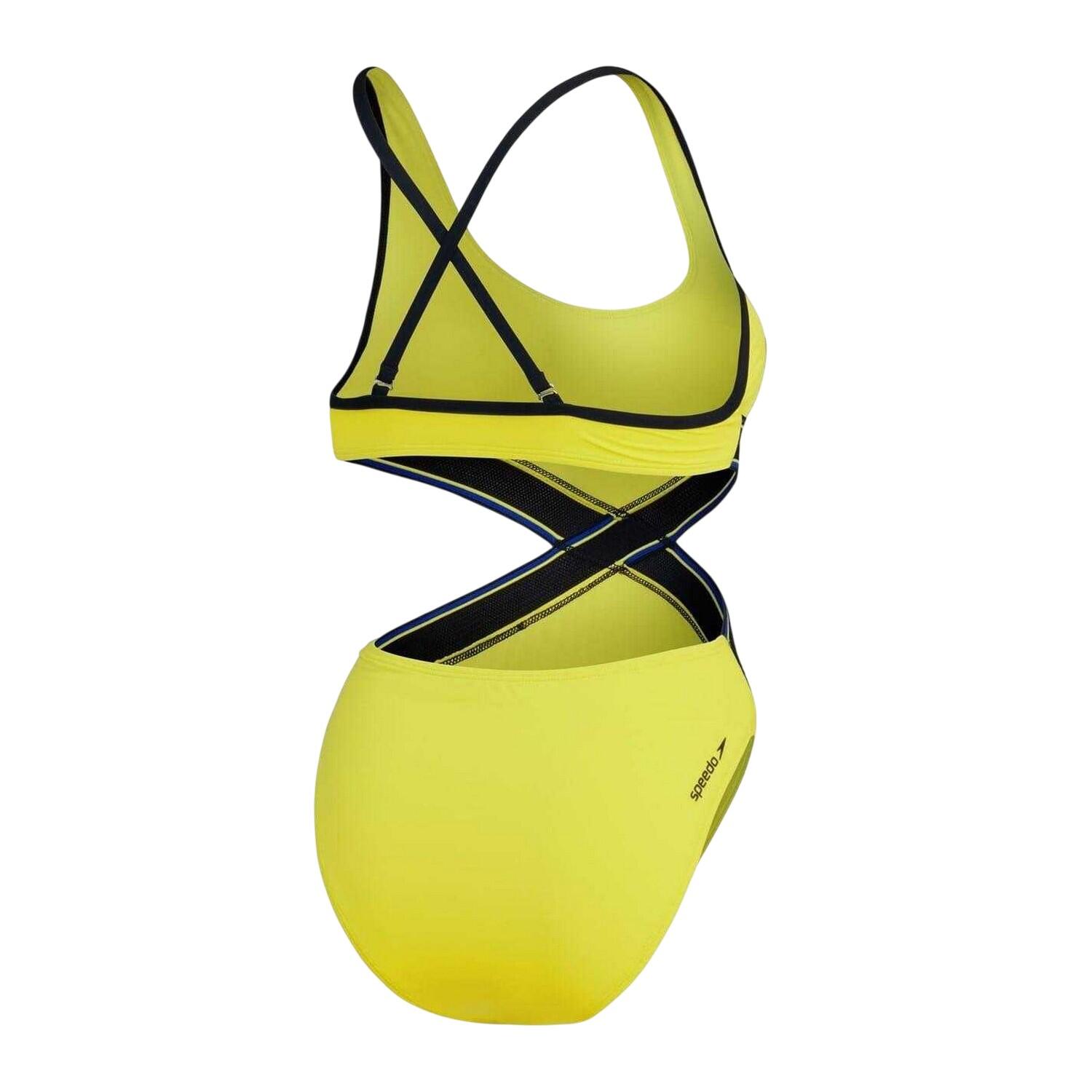 Costume Da Bagno Intero Regolare Donna Speedo Verde 2/5