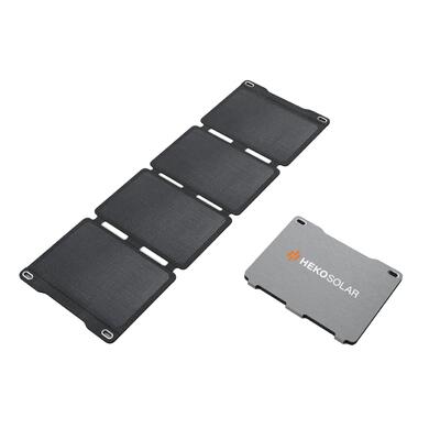 Portable solar panel unfold 30