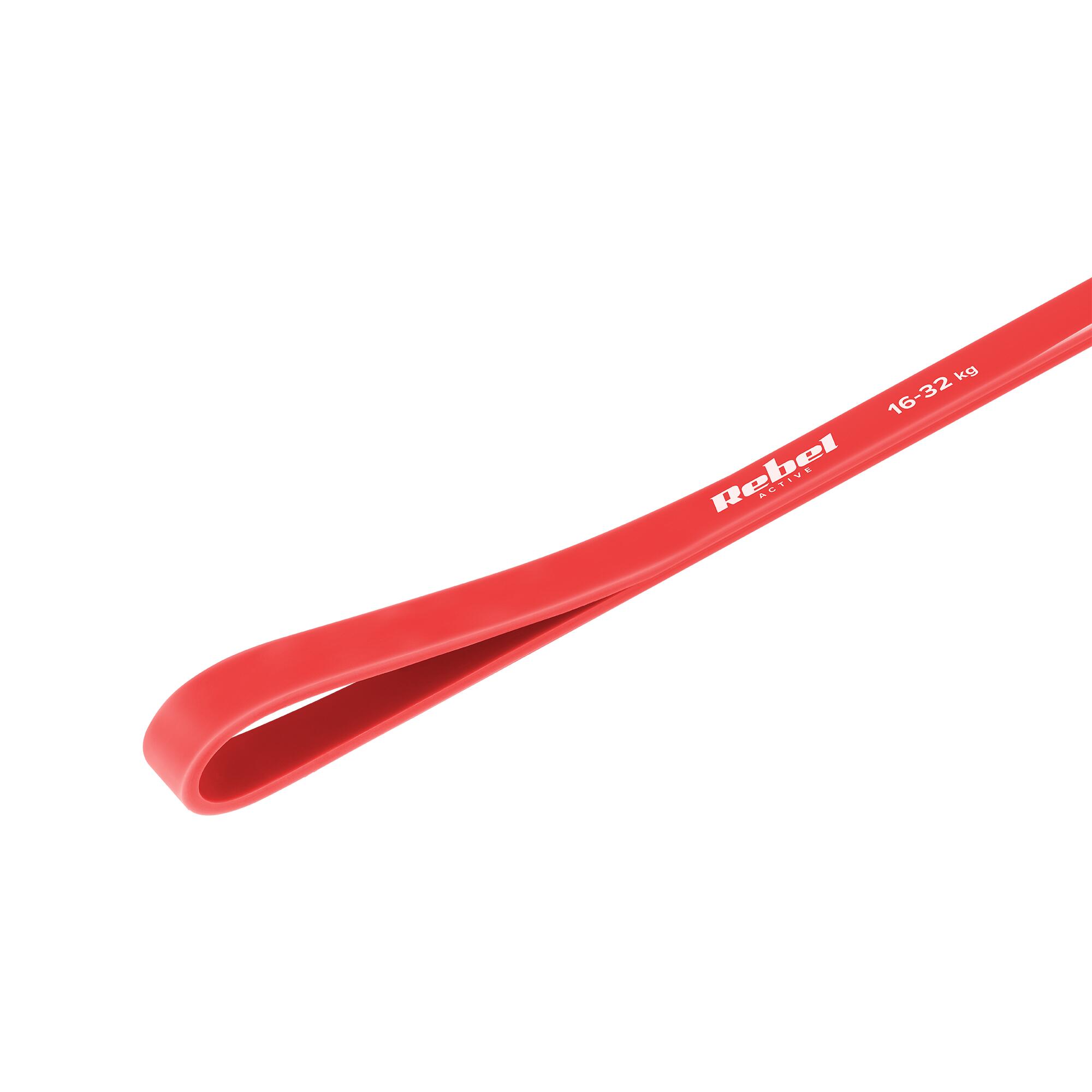 Guma oporowa taśma do ćwiczeń elastyczna wytrzymała power band 6-14 kg Rebel 2/7