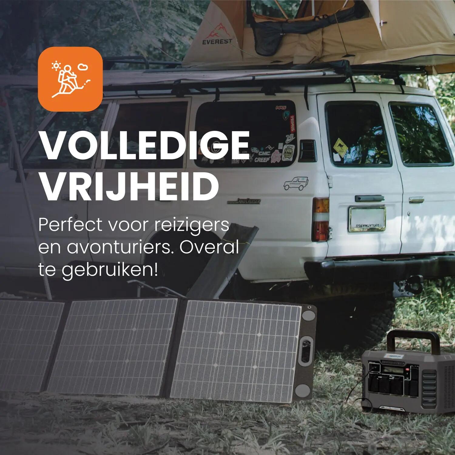 Portable Solar Panel Unfold 200 4/15