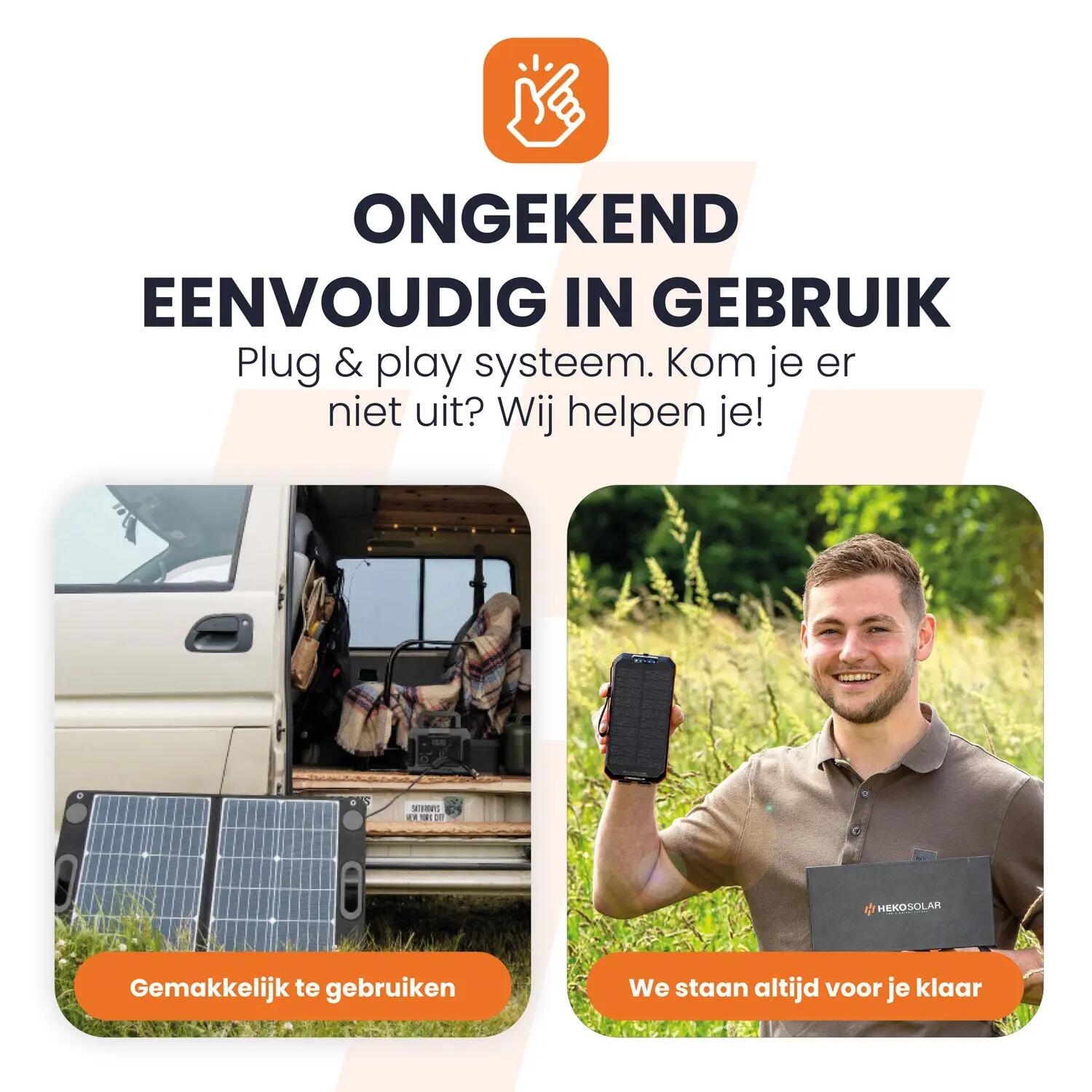Portable Solar Panel Unfold 200 13/15