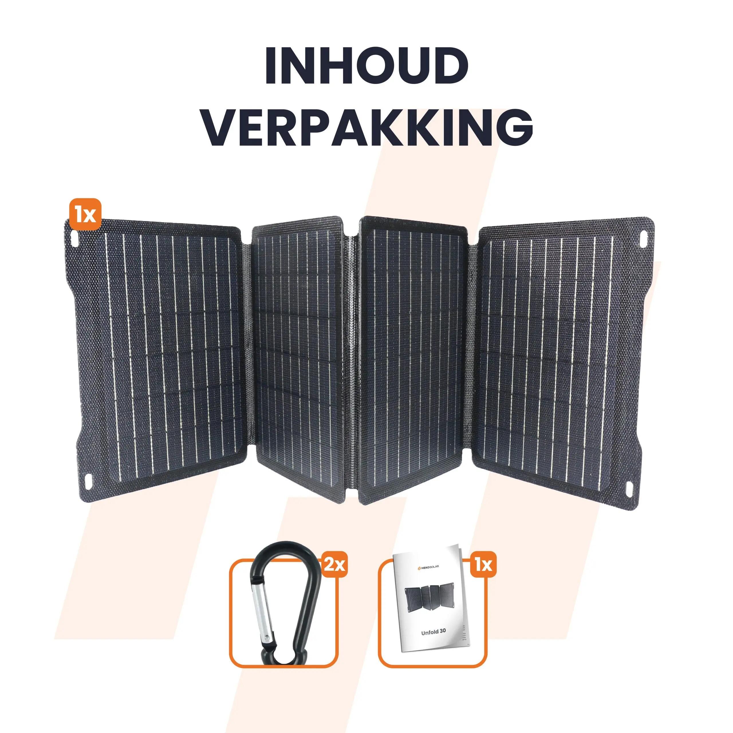 Portable Solar Panel Unfold 30 14/15