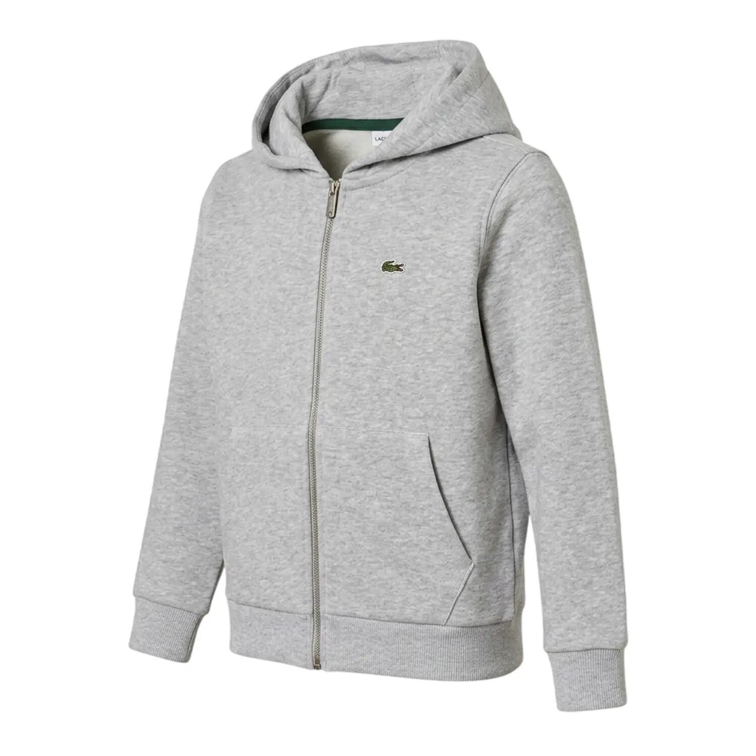 Veste À Capuche BASIC Garçon (Gris Chiné) 3/3
