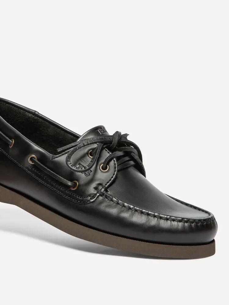 Chaussures bateau - Homme - Cuir - PHENIS - Noir 2/4