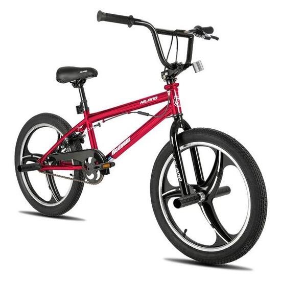 Jungen&Mädchen Rad Kinder BMX 20 Zoll, 3 Speichen 4 Pins 7-10 Jahre