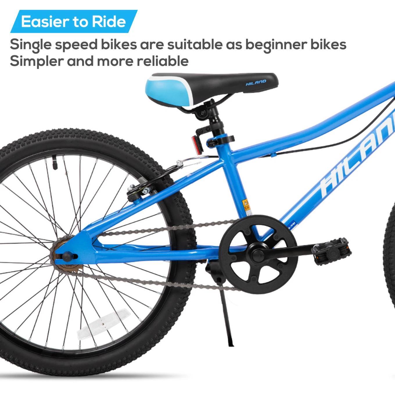Garçon&fille vélo VTT enfant 20 pouces, monovitesse, frein V, 5-10 ans Climber 6/6