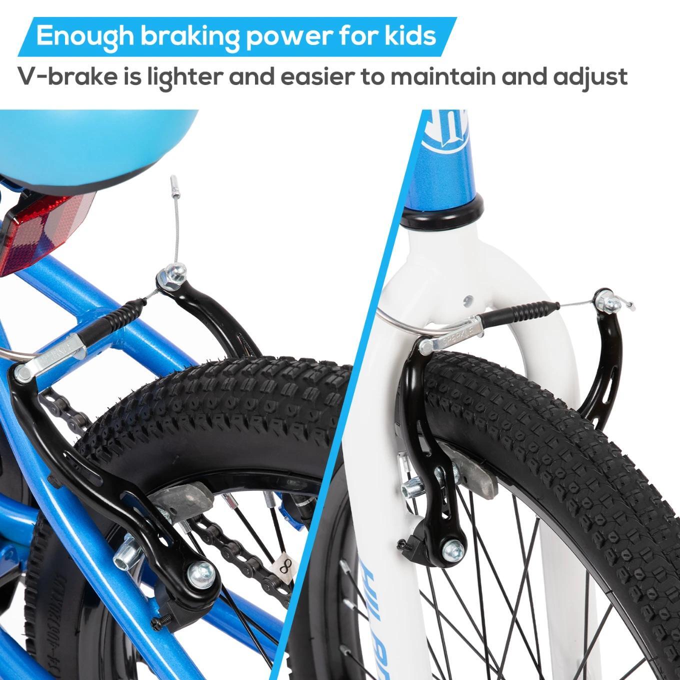 Garçon&fille vélo VTT enfant 20 pouces, monovitesse, frein V, 5-10 ans Climber 5/6