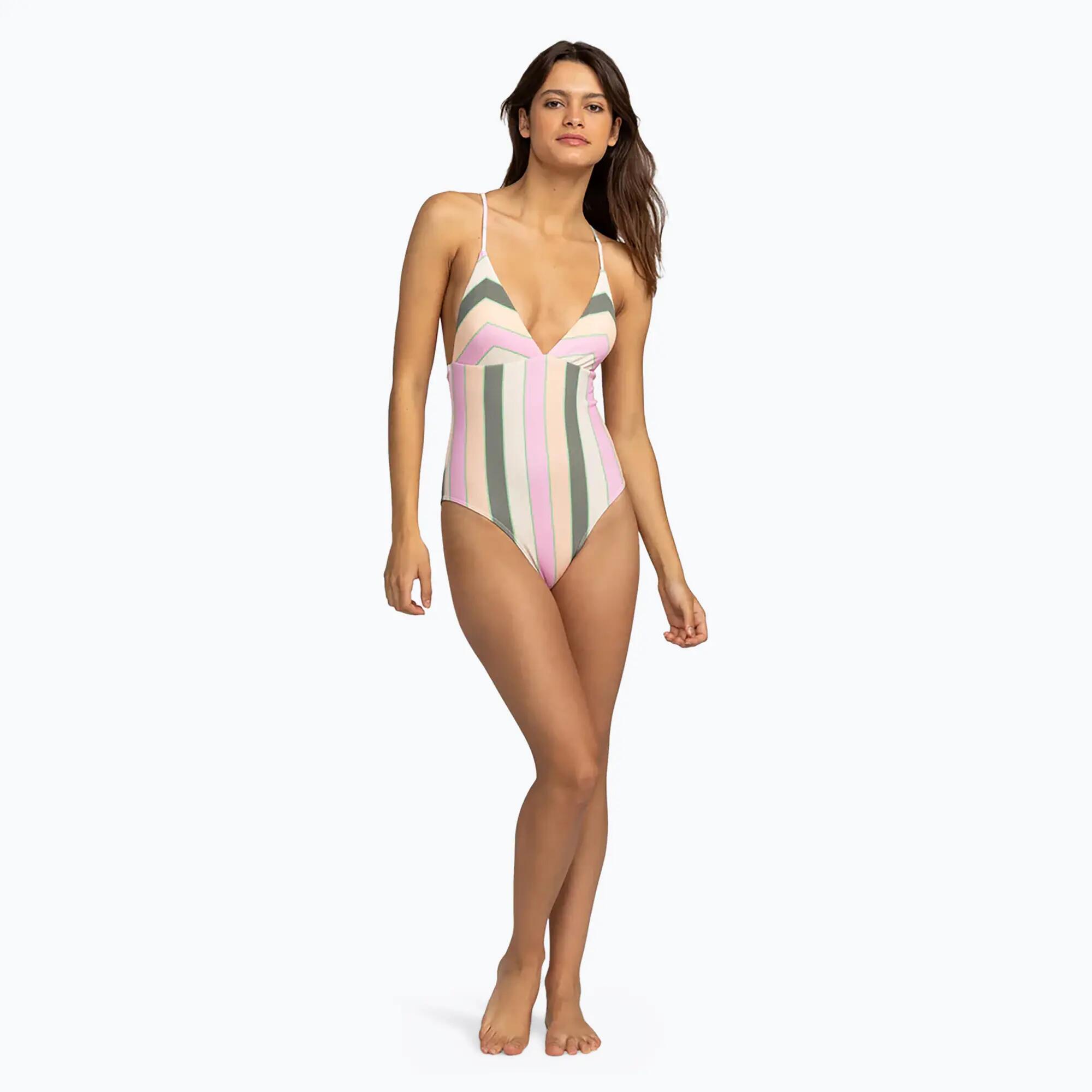 Strój kąpielowy jednoczęściowy damski ROXY Vista Stripe 3/7
