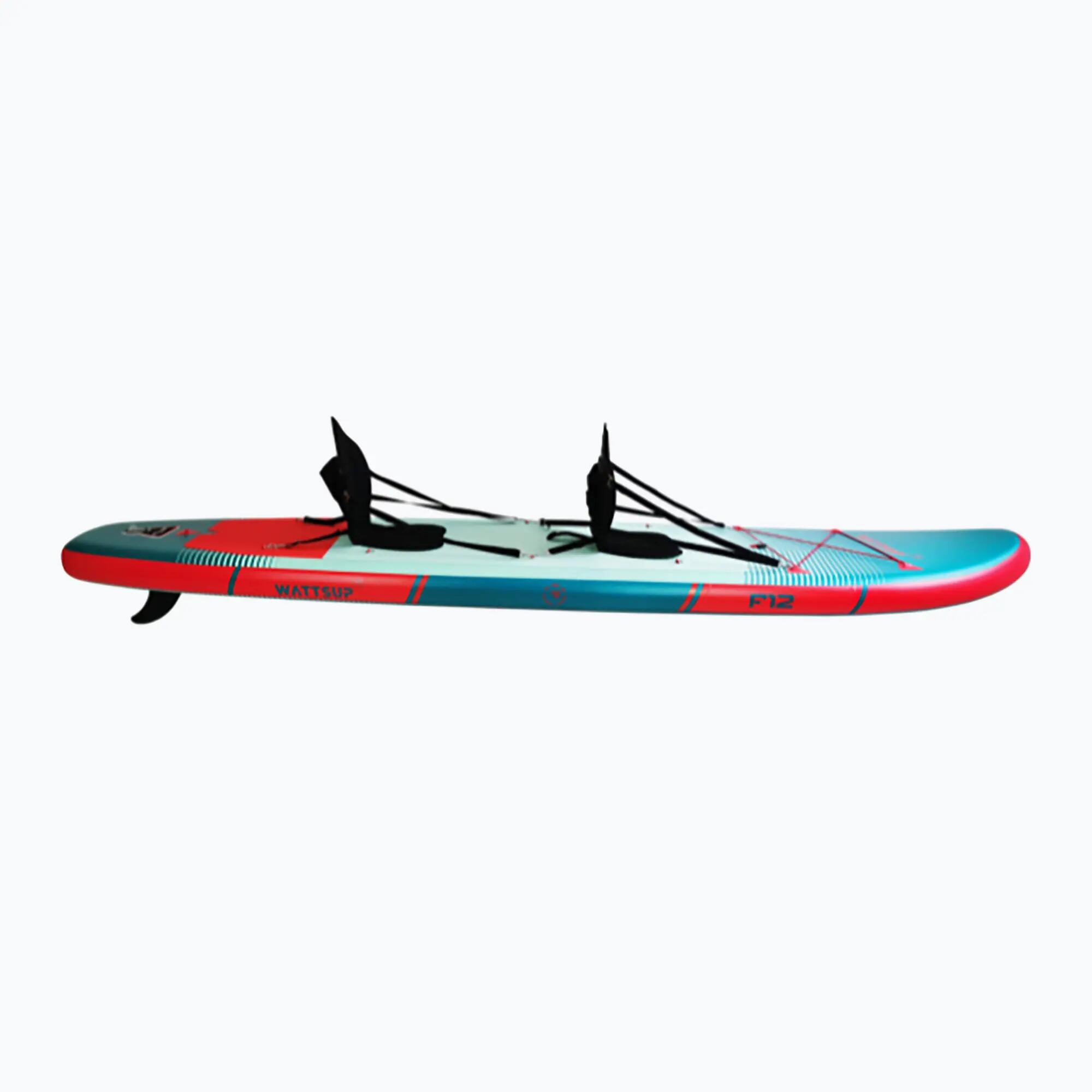 Zestaw deska SUP pompowana WATTSUP F12" Combo 4/7