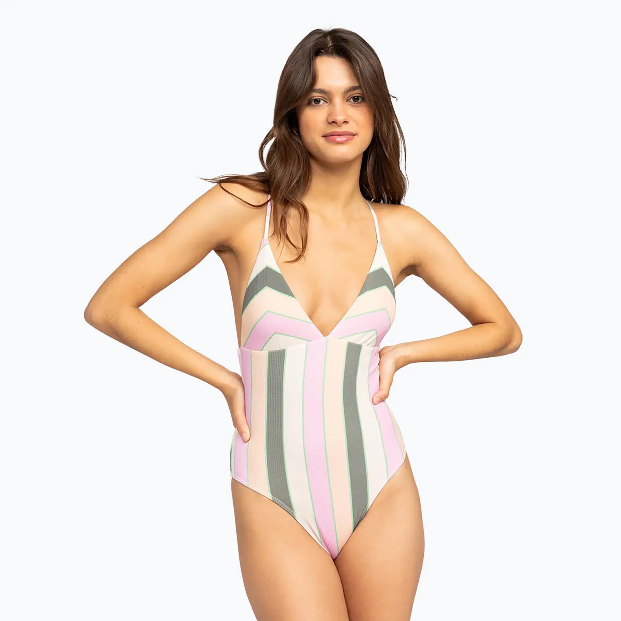 Strój kąpielowy jednoczęściowy damski ROXY Vista Stripe 2/7