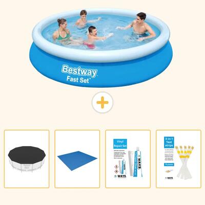 Bestway fast set rond - 366x76 cm - 5-delig s22654