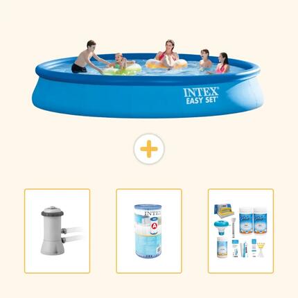 Piscine Easy Set Ronde - 457x84 cm - 4-pièces S22427
