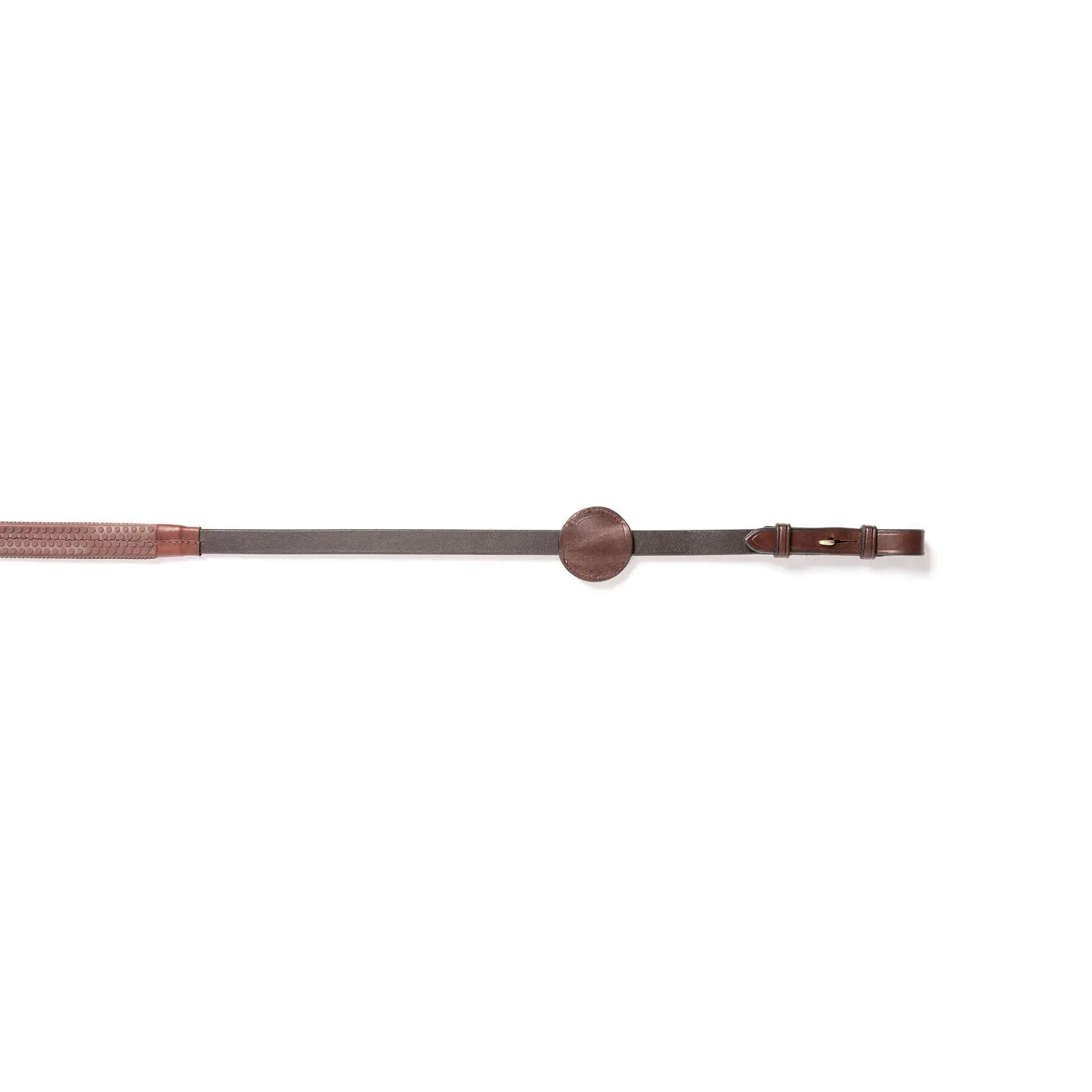 Rênes pour cheval en cuir Trust Fontainebleau 5/8" 2/2