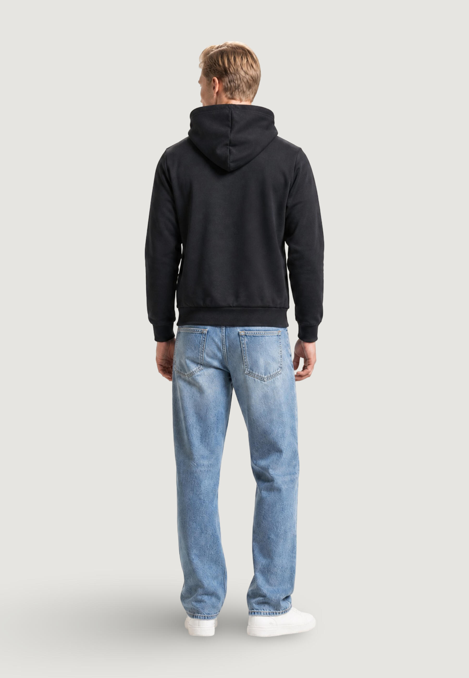 sweat-shirt M BOX HD REG HD HOMME noir 5/5